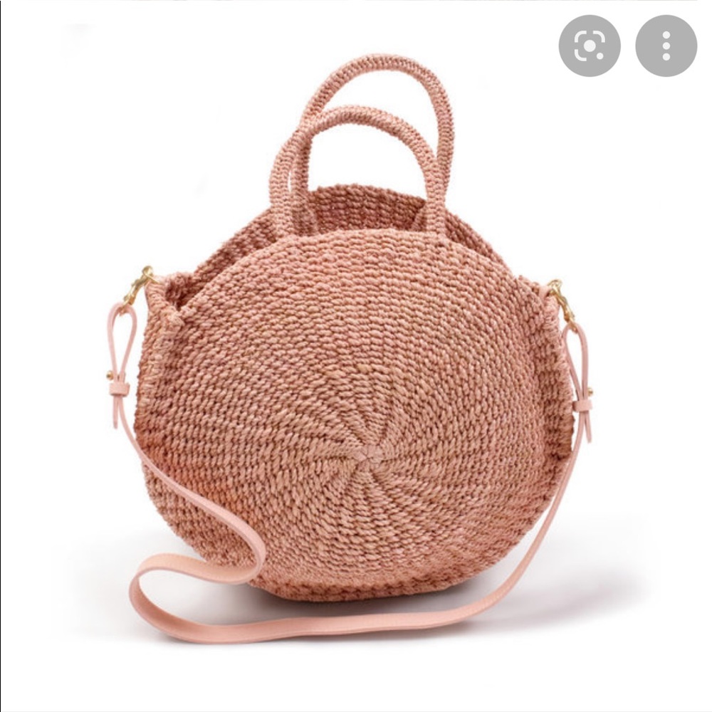 BRAND NEW NEVER WORN Clare V Alice Blush Pink crossbody bag w/ removable strap
